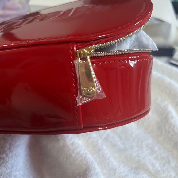 Dior Beauty Glossy Red Cosmetic Case with Box - Picture 2 of 9